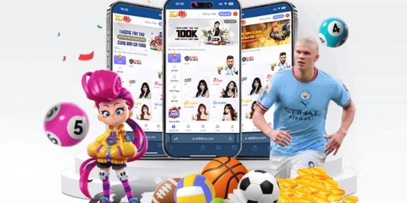 Tải app điện thoại TD88 để chơi game mượt mà hơn